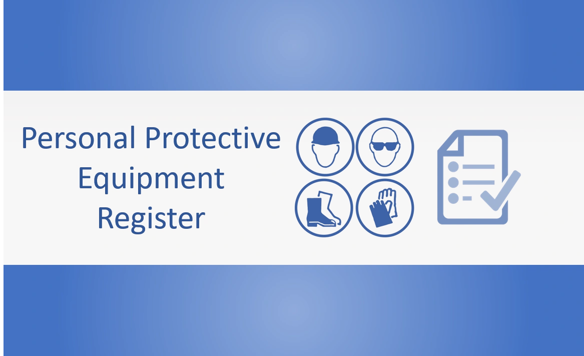 Free Personal Protective Equipment Register